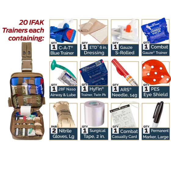 TCCC/ TECC Training Module 2 - IFAKS - North American Rescue®