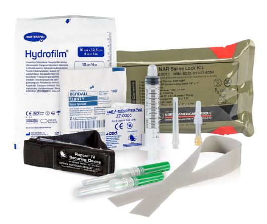 NAR Saline Lock Kit - North American Rescue®