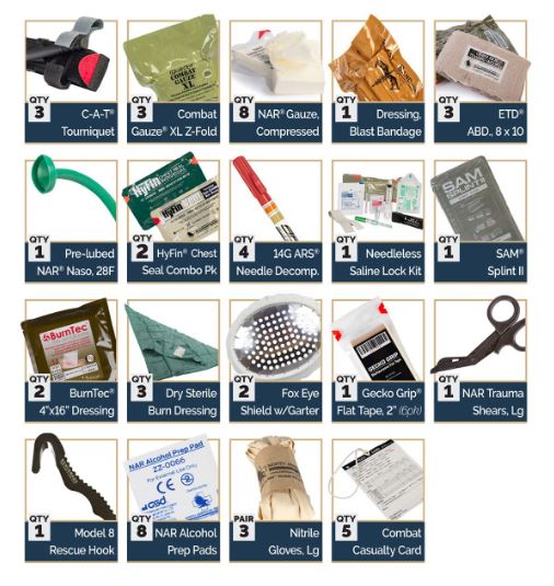USMC Combat Lifesaver Kit - North American Rescue®