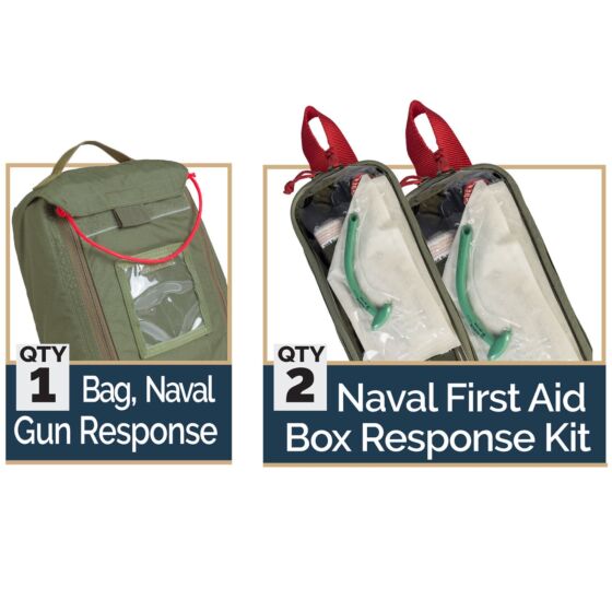 Naval Gun Response Aid Kit - North American Rescue®