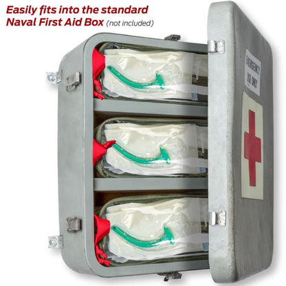 Naval First Aid Box Response Kit - North American Rescue®