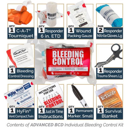 Public Access Bleeding Control 6-Pack - Vacuum Sealed - North American Rescue®