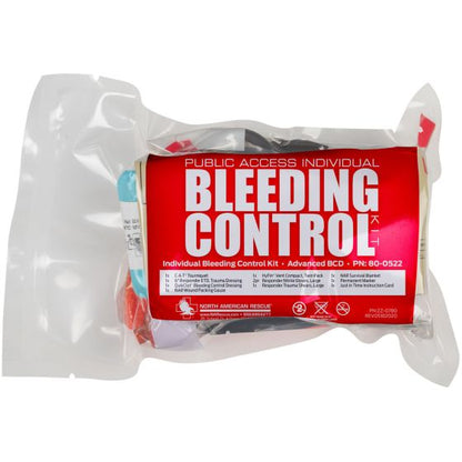Public Access Bleeding Control 8-Pack - Vacuum Sealed - North American Rescue®
