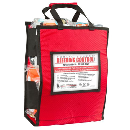 Public Access Bleeding Control 8-Pack - Vacuum Sealed - North American Rescue®