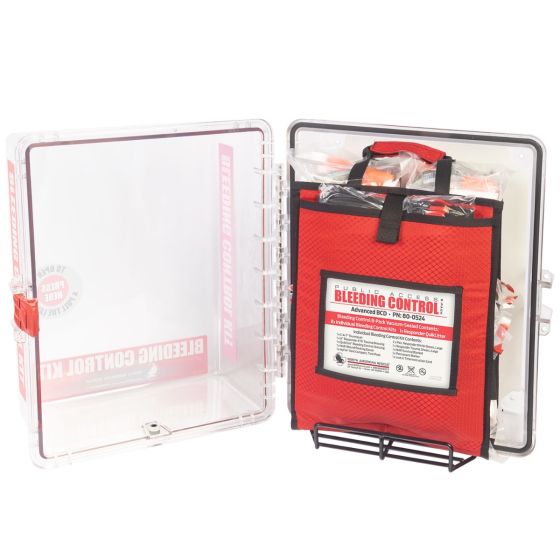 Public Access Bleeding Control Stations - 8-Pack Vacuum Sealed - North American Rescue®