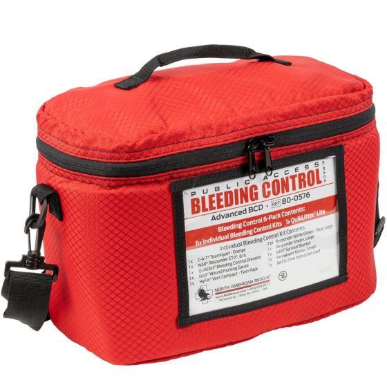 Public Access Bleeding Control 6-Pack - Vacuum Sealed - North American Rescue®