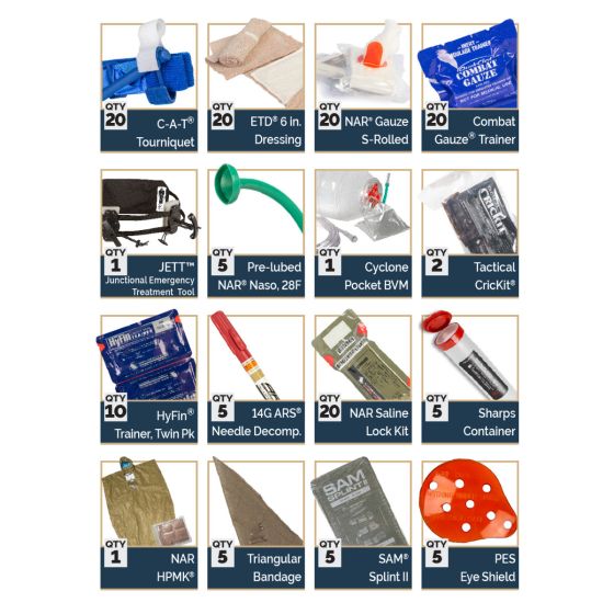 TCCC/ TECC Training Module 1 - Skill Stations - North American Rescue®