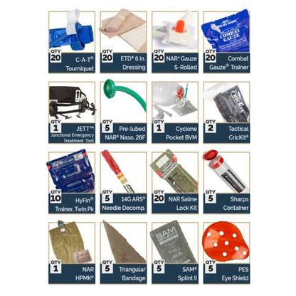 TCCC/ TECC Training Module 1 - Skill Stations - North American Rescue®
