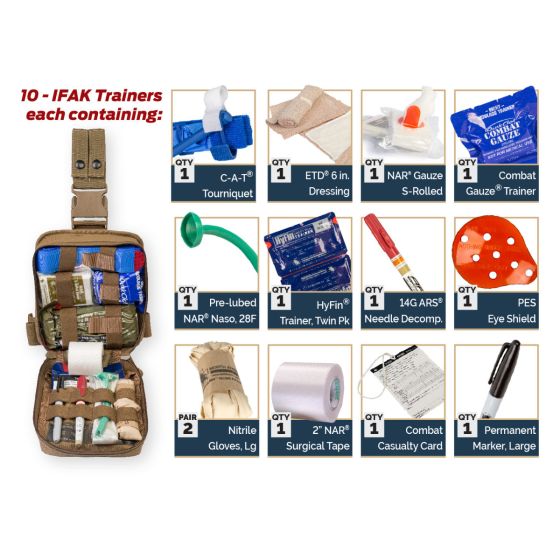 TCCC/ TECC Training Module Skills/IFAK Combo - North American Rescue®