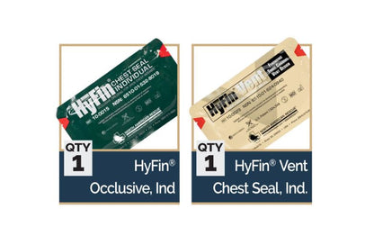 USMC HyFin Chest Seal Combo Pack - North American Rescue®