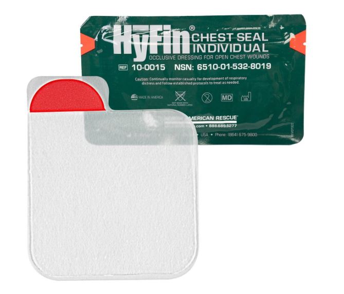 USMC HyFin Chest Seal Combo Pack - North American Rescue®