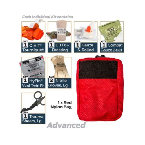 D-BCRK Bleeding Control 8-Pack Stations - Nylon - North American Rescue®