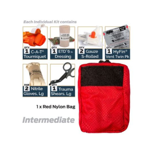 D-BCRK Bleeding Control 8-Pack Stations - Nylon - North American Rescue®