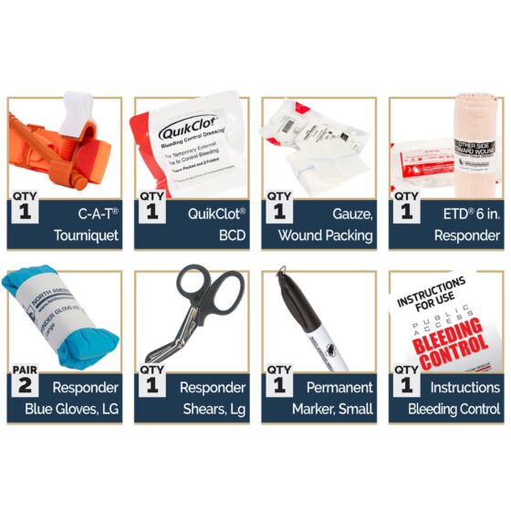 STB Bleeding Control Kit - Nylon - North American Rescue®
