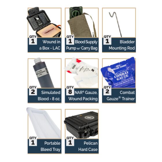 Bleeding Intervention Trainer - Laceration - North American Rescue®