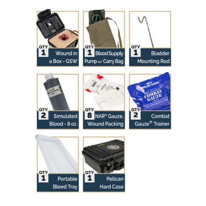 Bleeding Intervention Trainer - GSW - North American Rescue®