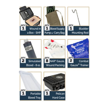 Bleeding Intervention Trainer - Shrapnel - North American Rescue®