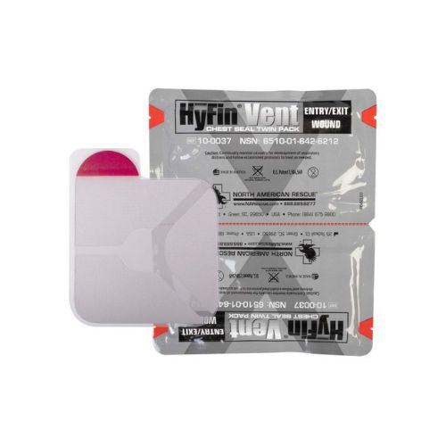 Hyfin Chest Seal Twin Pack - North American Rescue®